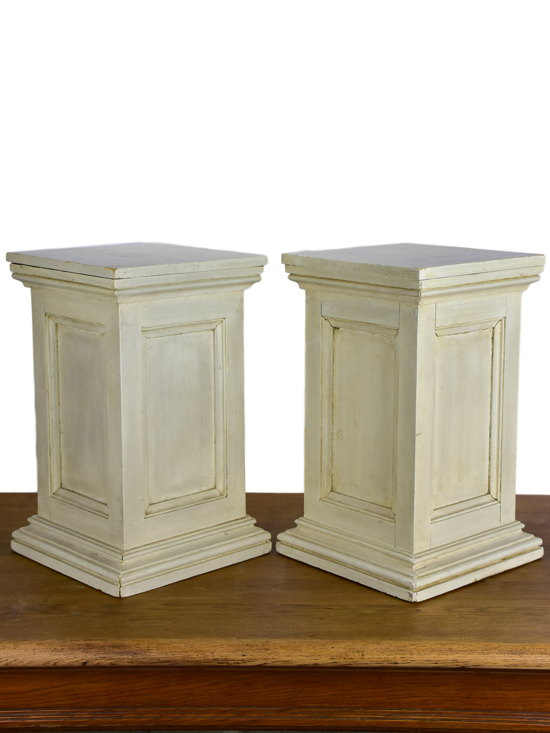 Pair of antique French display stands