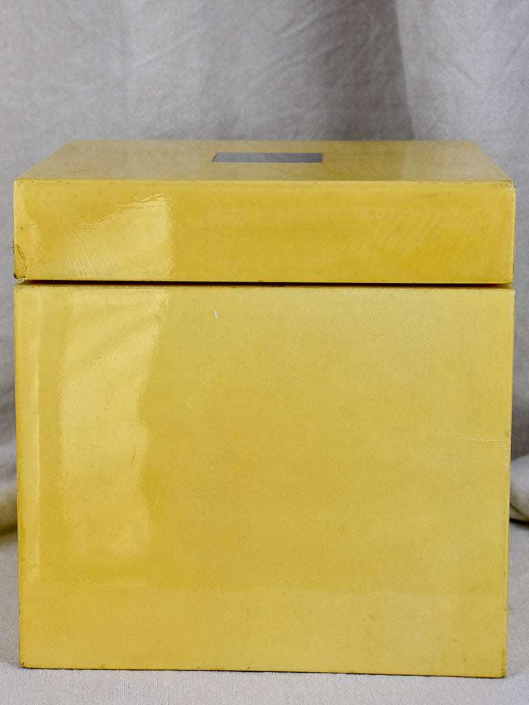 Tommaso Barbi cube champagne bucket - parchment