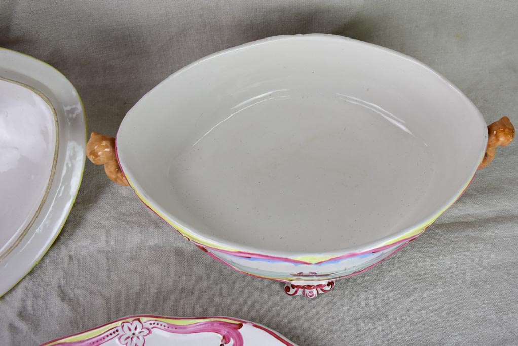 Mid century soup tureen for Bouillabaisse from Marseille