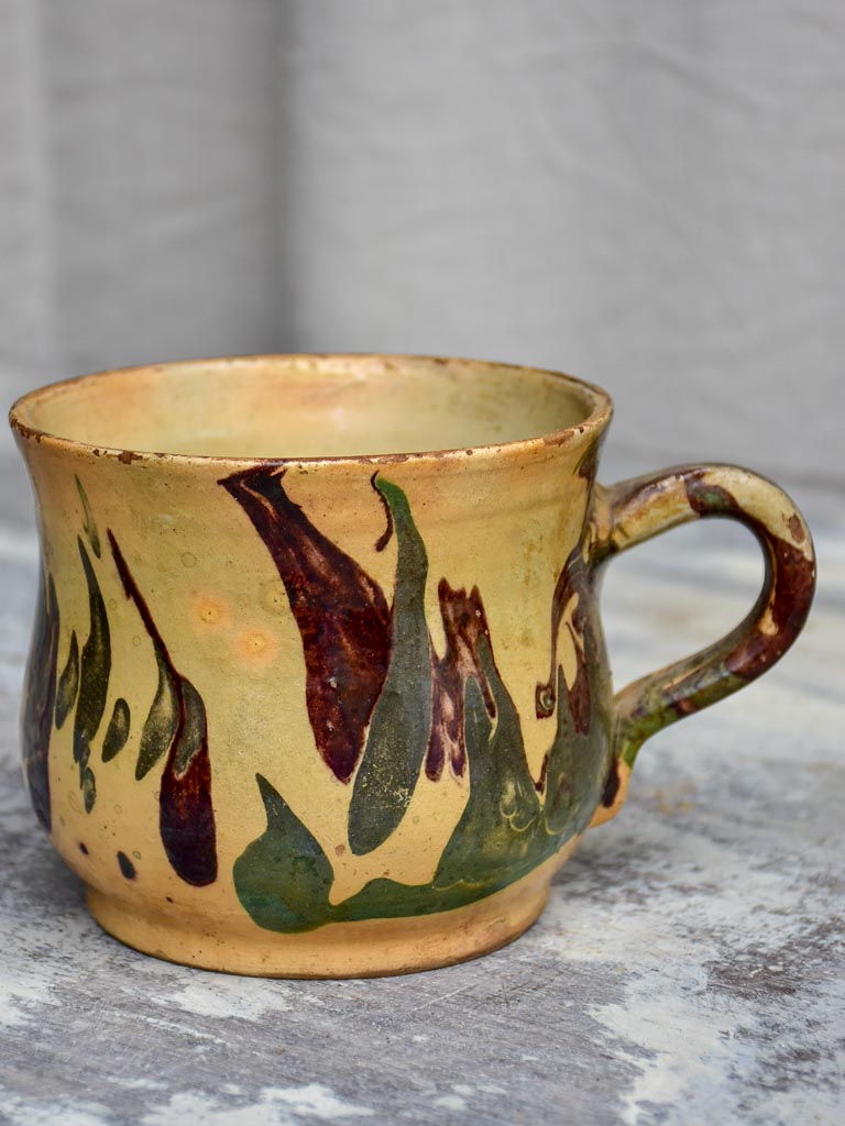 Antique French cup from Savoy
