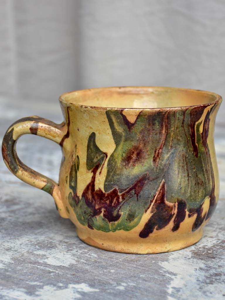 Antique French cup from Savoy