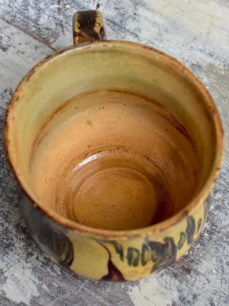 Antique French cup from Savoy