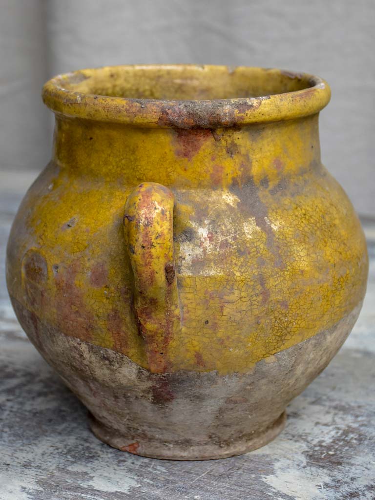 Rustic French confit pot 7 ½"