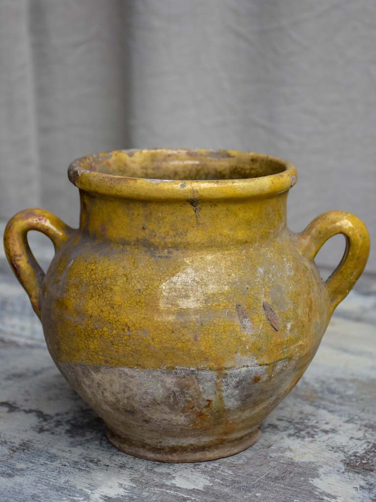Rustic French confit pot 7 ½"
