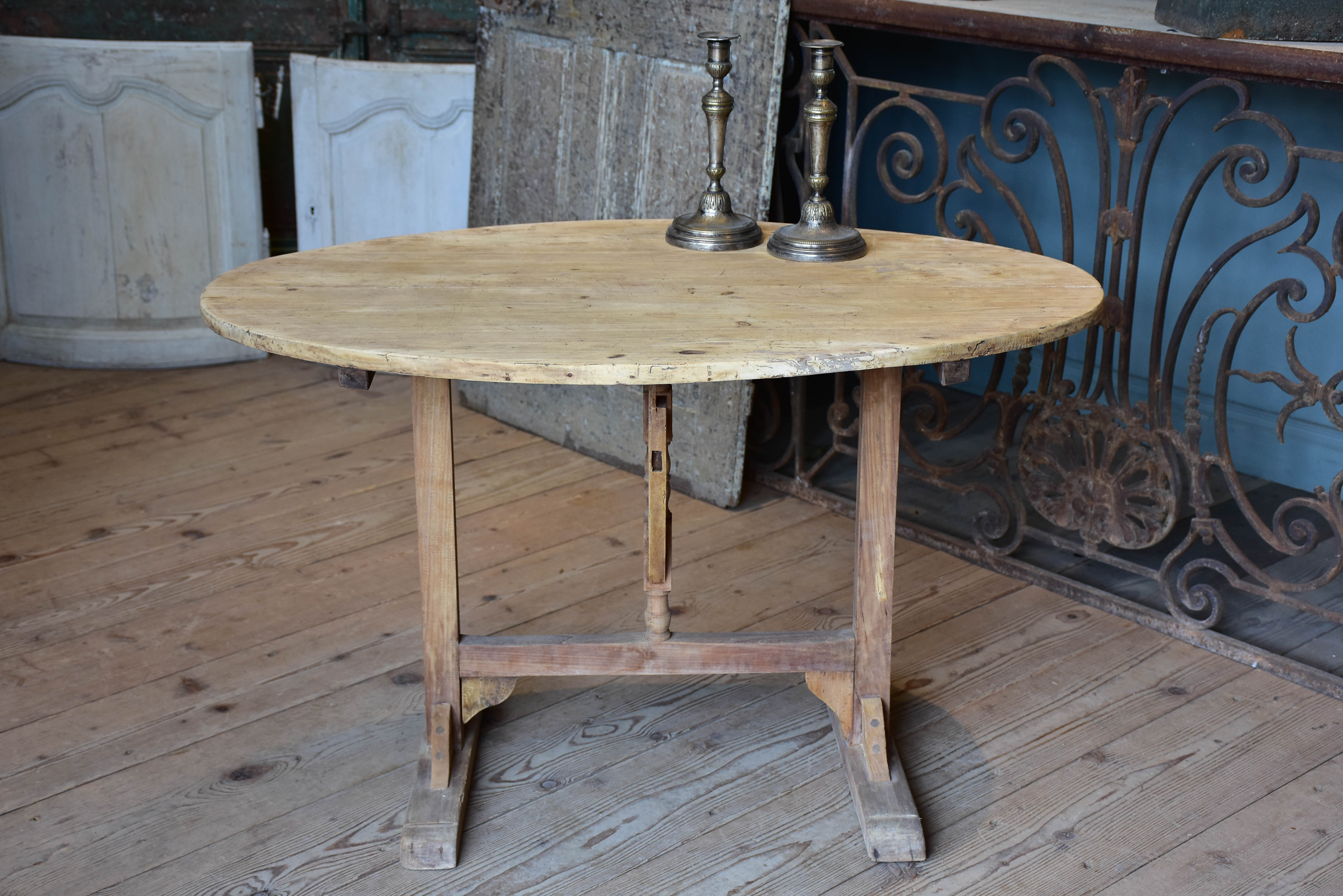 19th century French vigneron's folding table