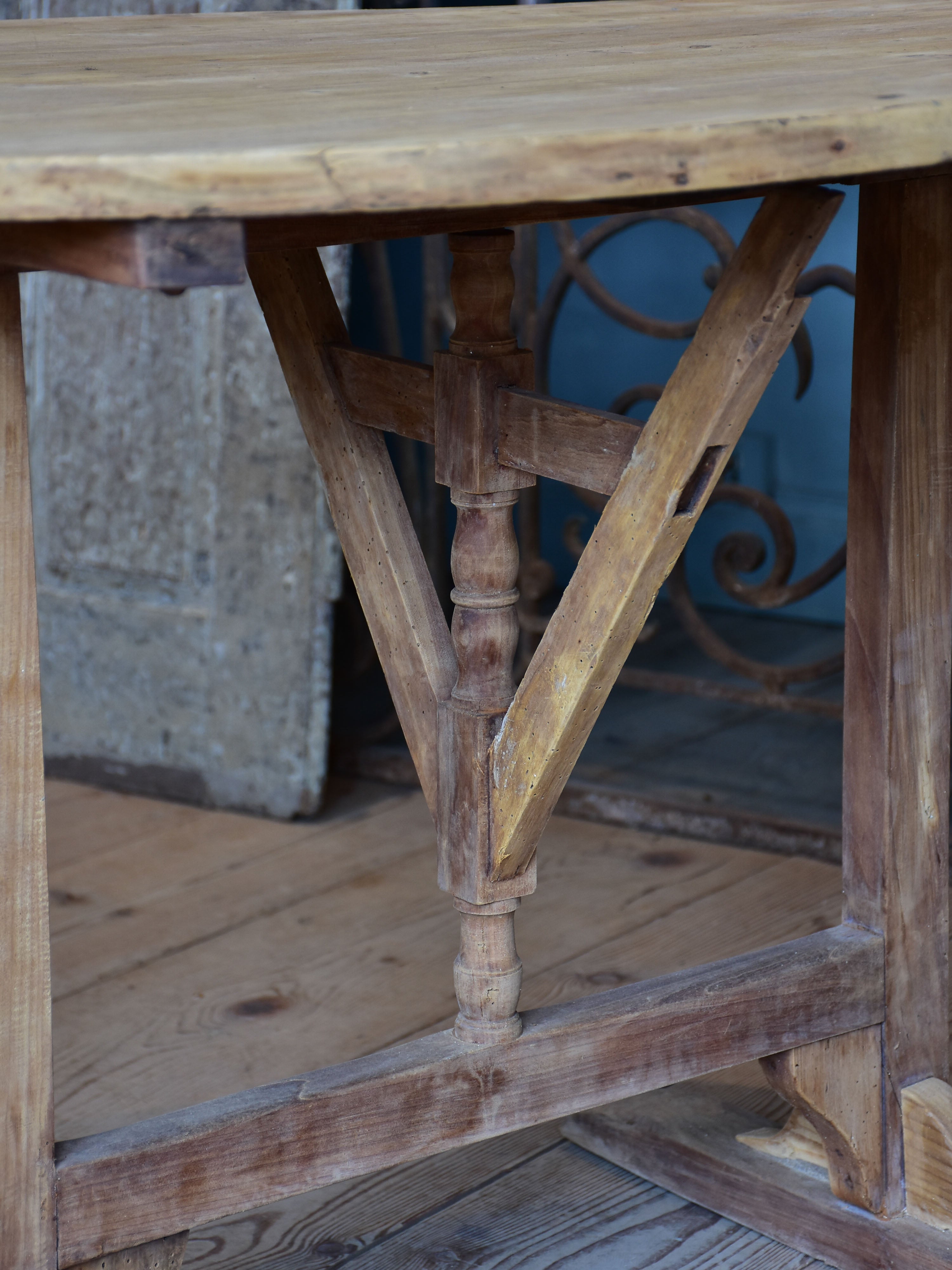 19th century French vigneron's folding table