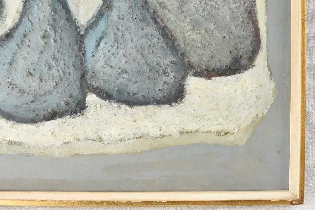 Vintage still life with pears, 1965, 14½" x 18½"