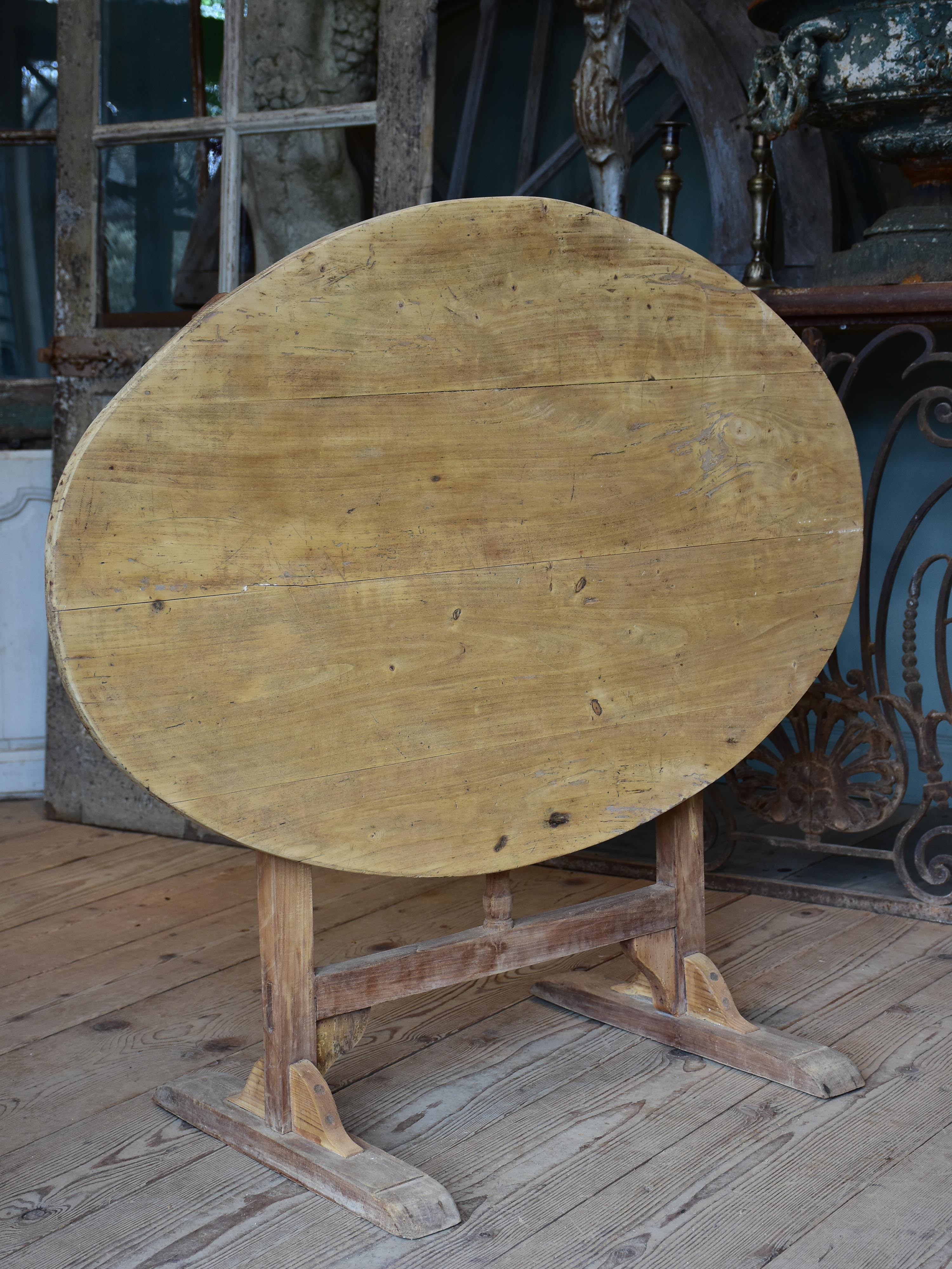 19th century French vigneron's folding table