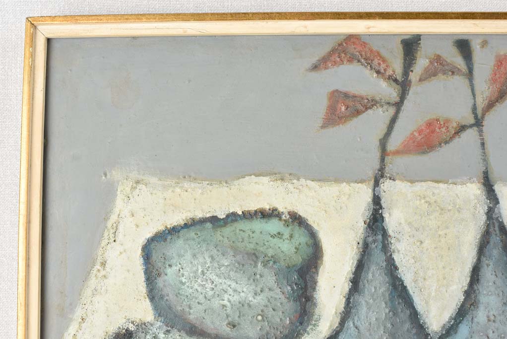 Vintage still life with pears, 1965, 14½" x 18½"