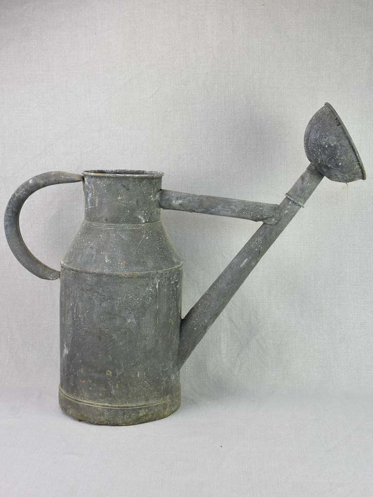 Early 20th Century French zinc watering can