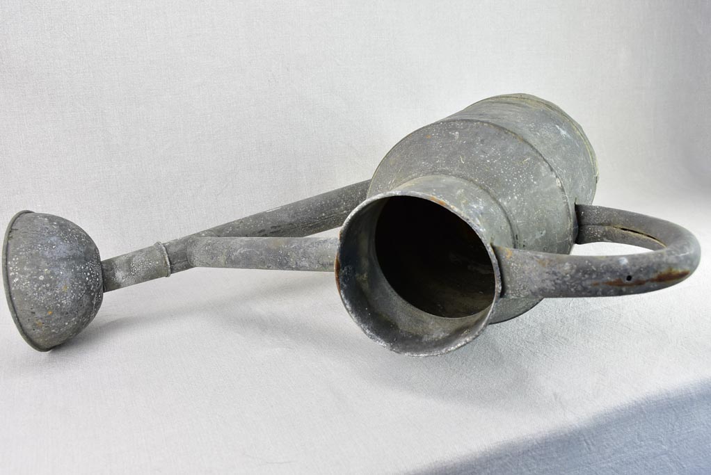 Early 20th Century French zinc watering can