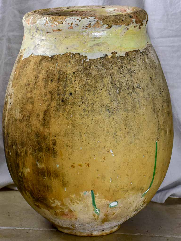 18th Century French olive jar from Biot