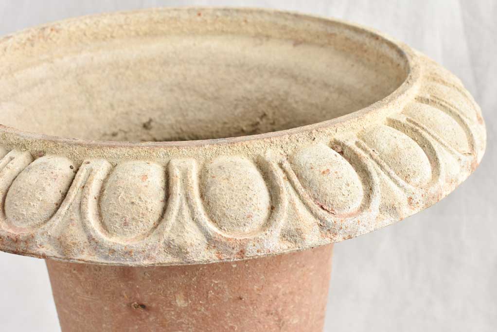 RESERVED JS Pair of 20th-Century Beige Cast Iron Medici 21¼"