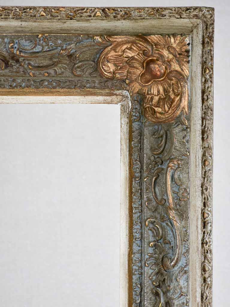 Frame, sage and gold patina 14¼" x 17¾" inside