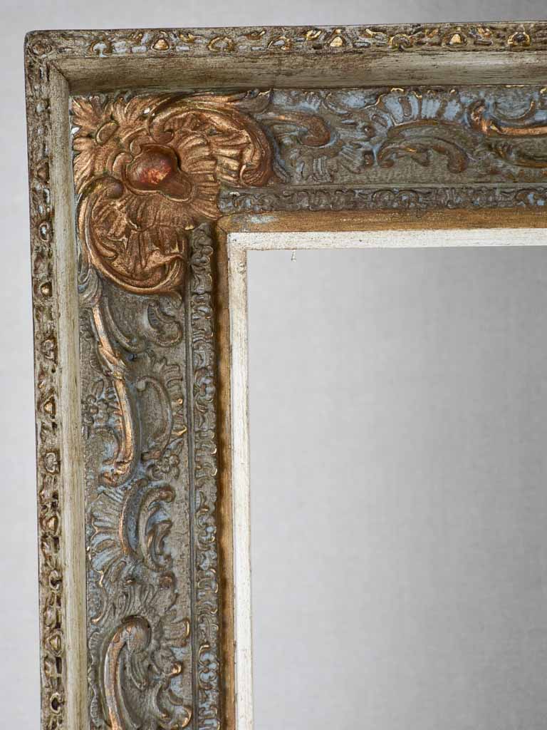 Frame, sage and gold patina 14¼" x 17¾" inside