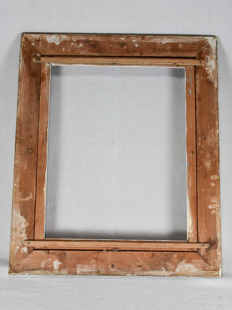 Frame, sage and gold patina 14¼" x 17¾" inside