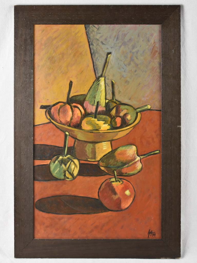 Very large modern still life - fruit bowl 40¼\, image size:768x1024