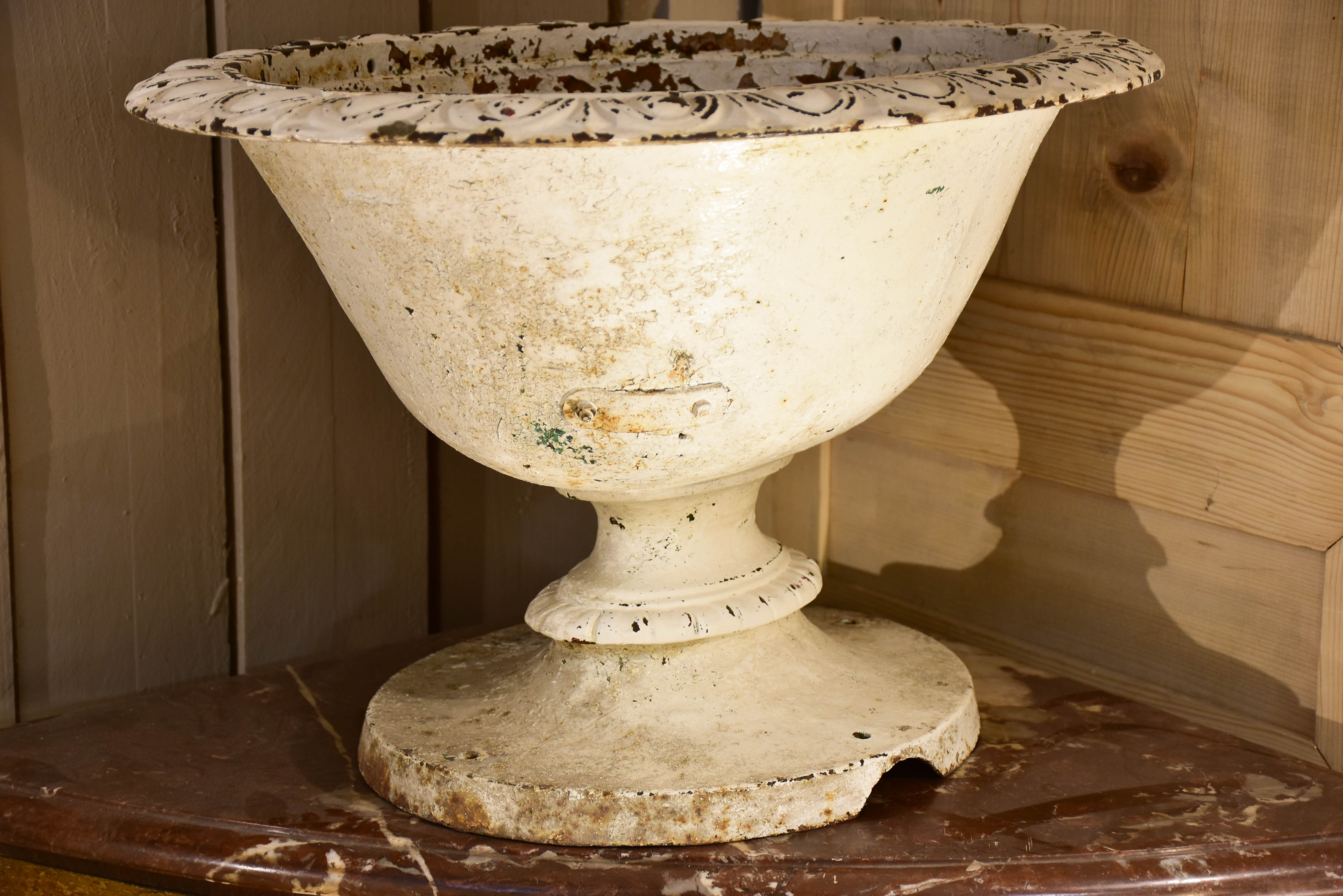 Large Napoleon III oval medici garden urn