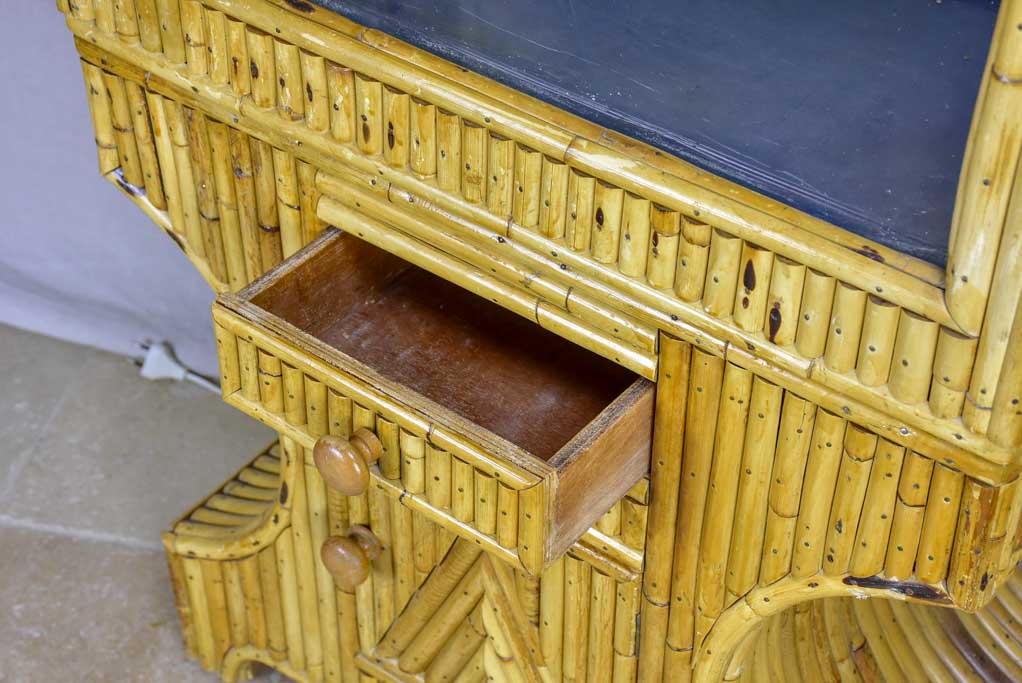 Stylish vintage Asiatic aquatic habitat