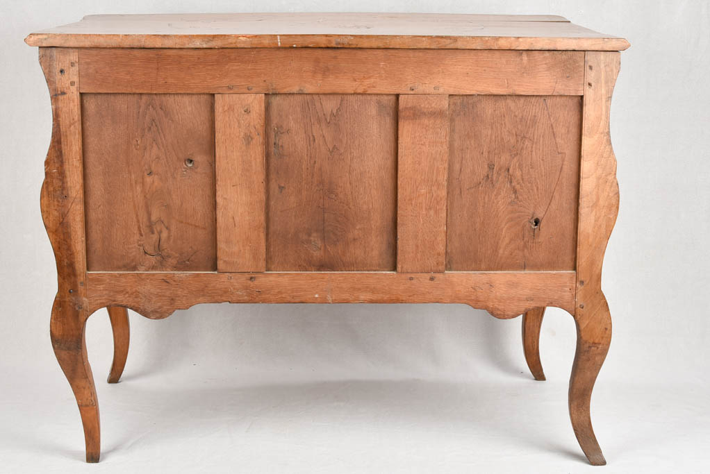 Rustic Blonde Walnut 18th Century Commode