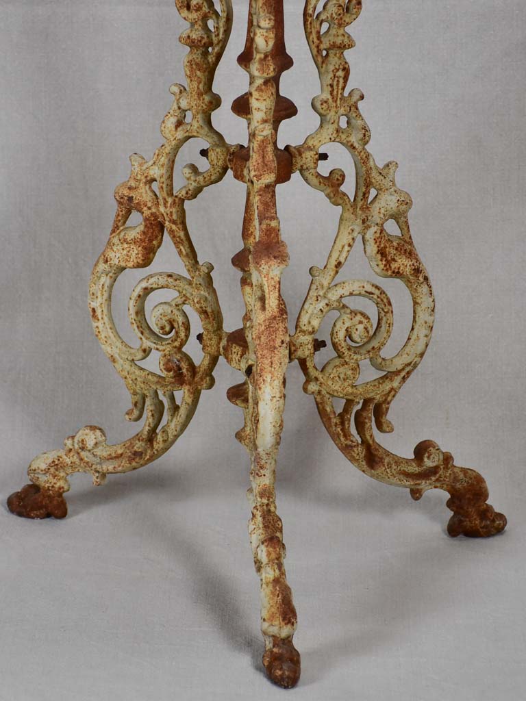 Cast iron English garden table/plant stand