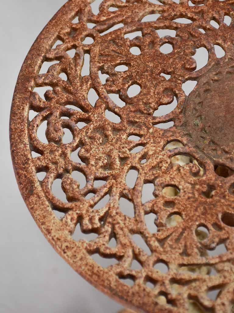 Cast iron English garden table/plant stand