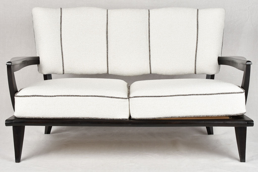 White sofa & pair of armchairs - model SK250 Etienne-Henri Martin (1905-1997)