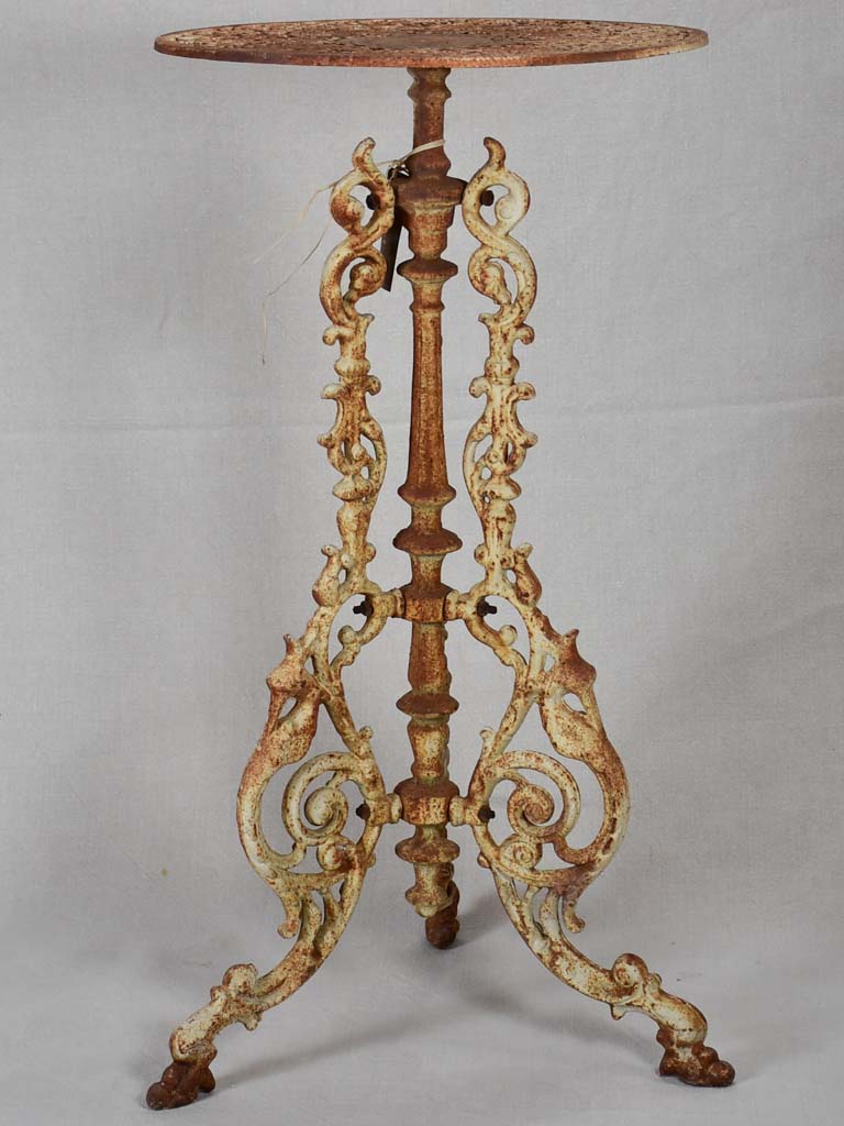 Cast iron English garden table/plant stand
