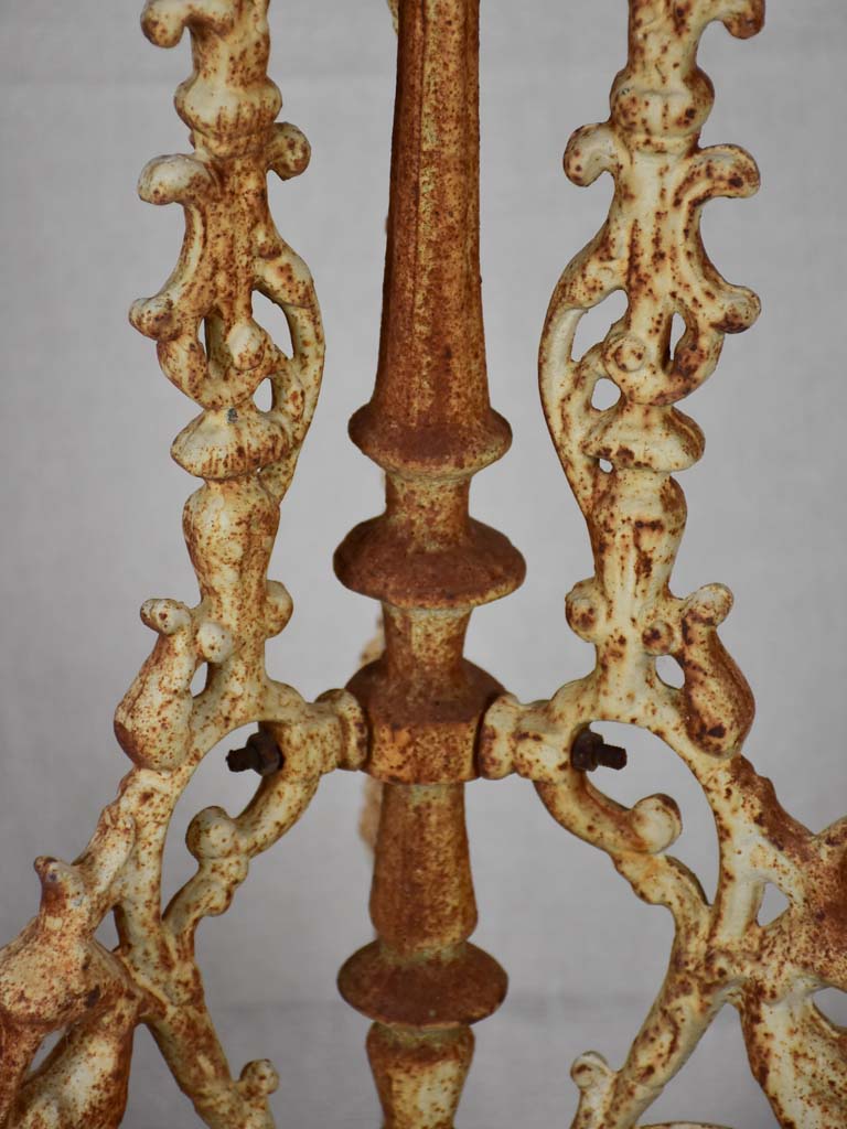 Cast iron English garden table/plant stand