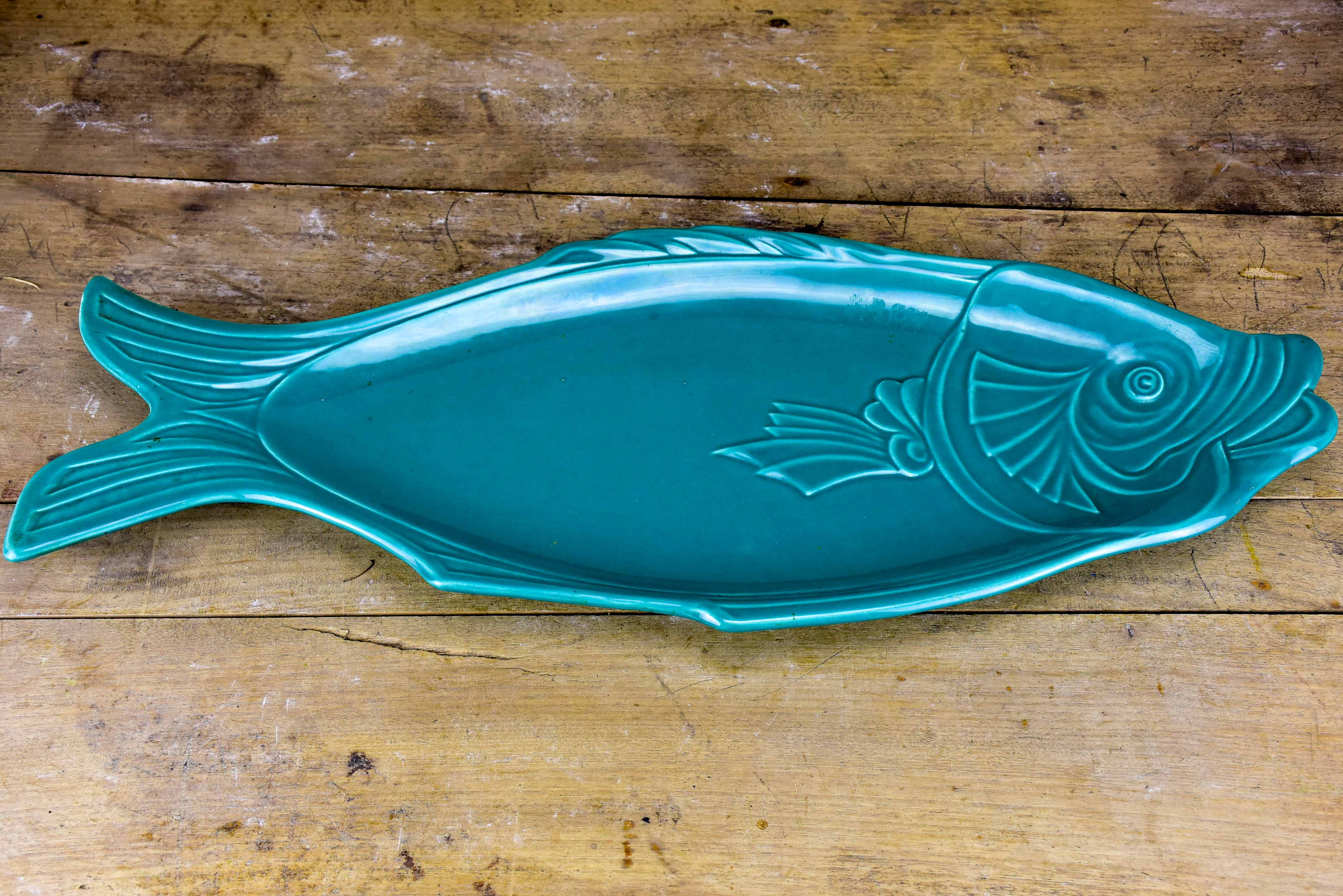 French vintage seafood service set
