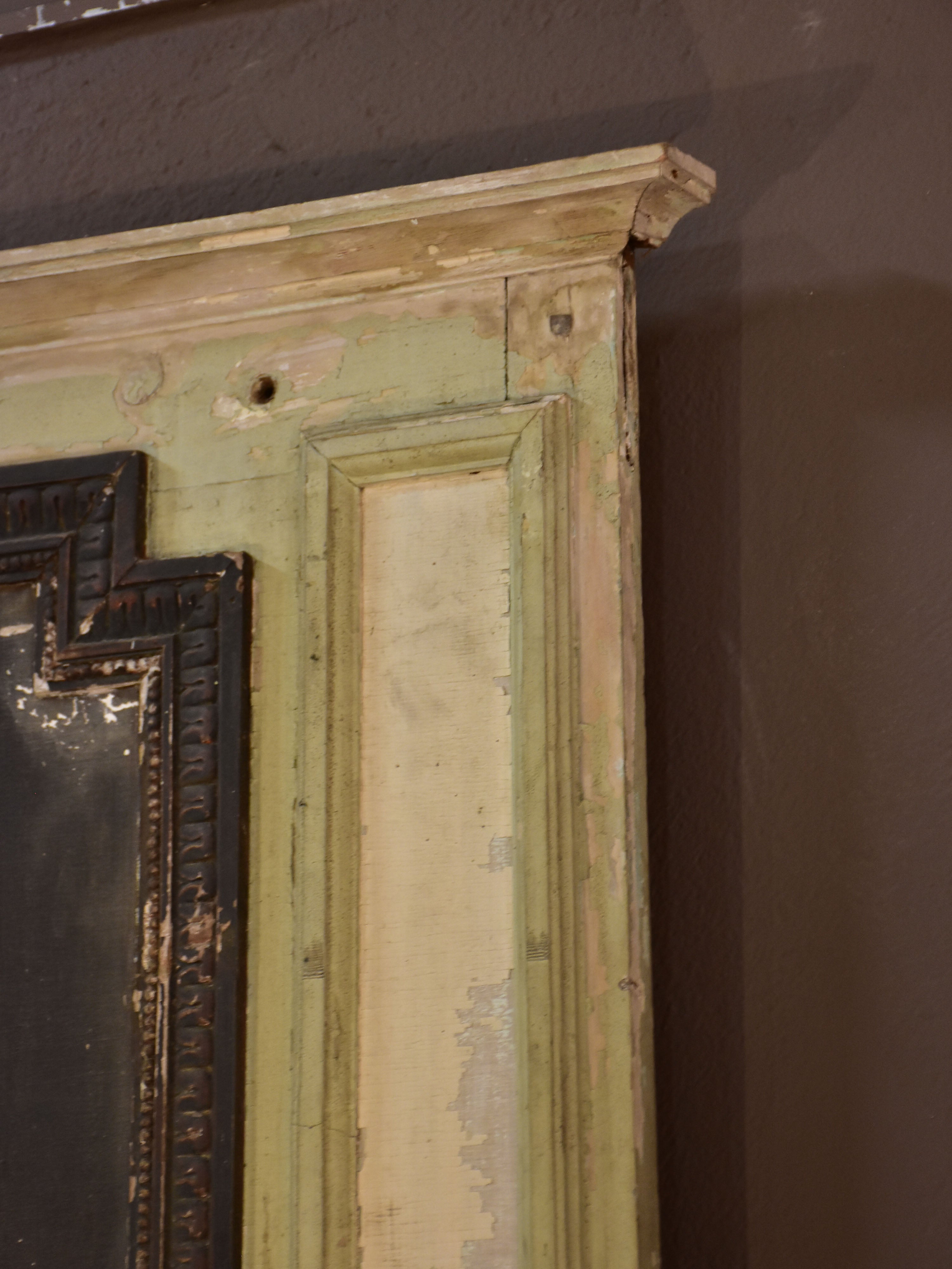 19th century French trumeau mirror