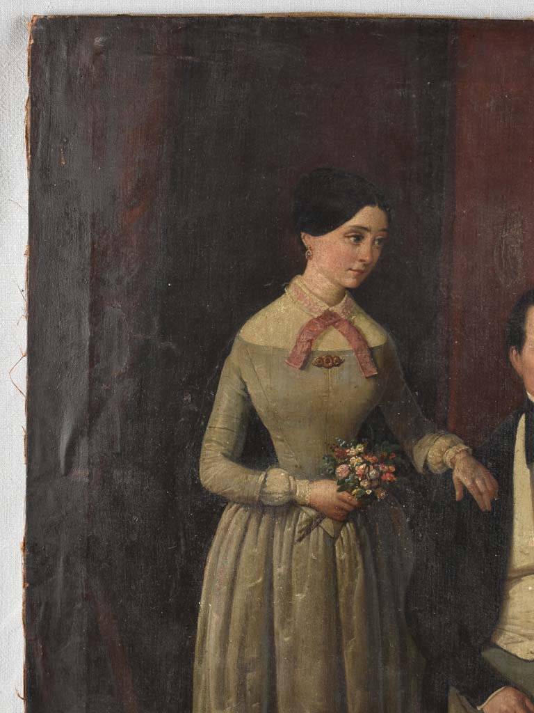 Late 19th century portrait 39½" x 29½"