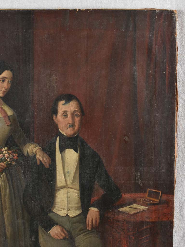 Late 19th century portrait 39½" x 29½"