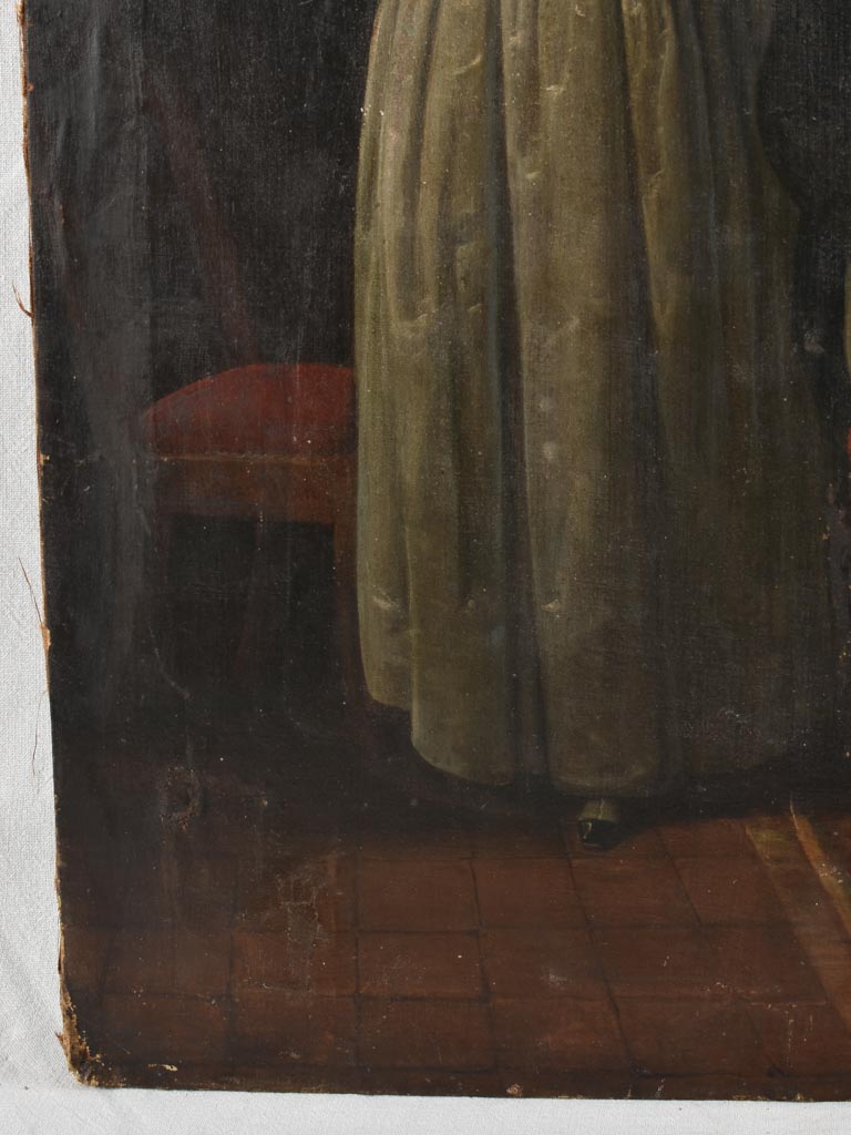 Late 19th century portrait 39½" x 29½"