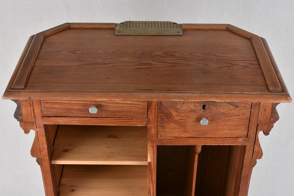 Antique French shop counter