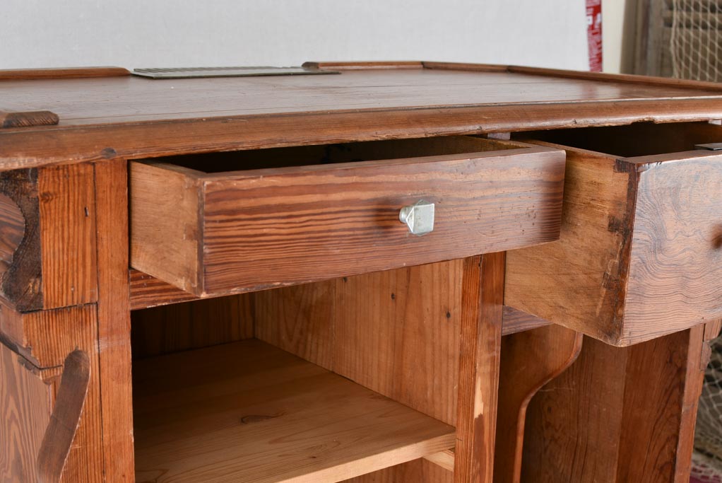 Antique French shop counter