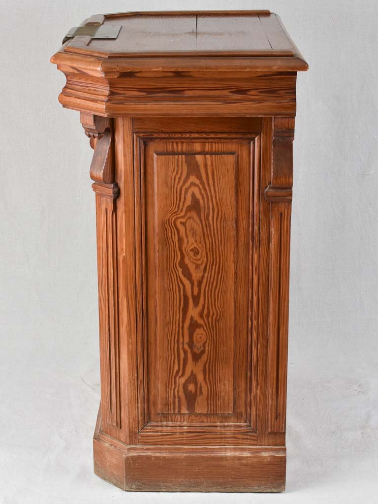 Antique French shop counter