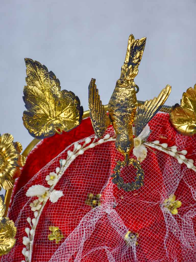 Napoleon III marriage dome with bridal veil
