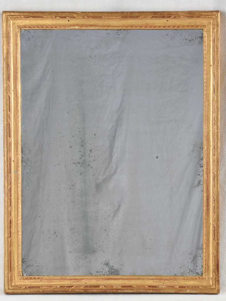 Classic gold-framed 18th-century Louis XVI mirror