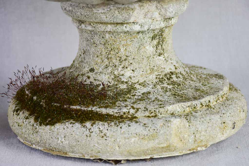 Pair of mid century French Medici / cup garden planters 21¼"