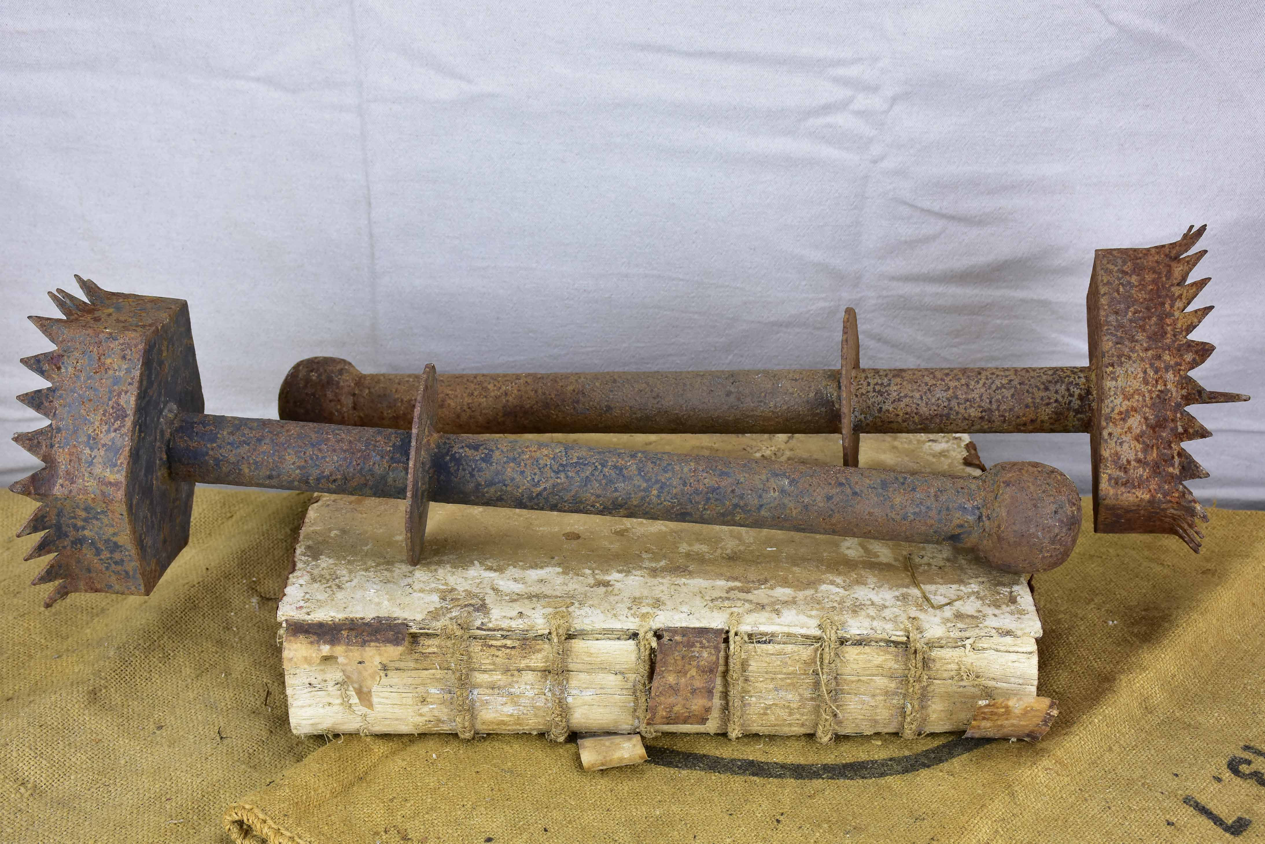 Pair of 17th Century French torches