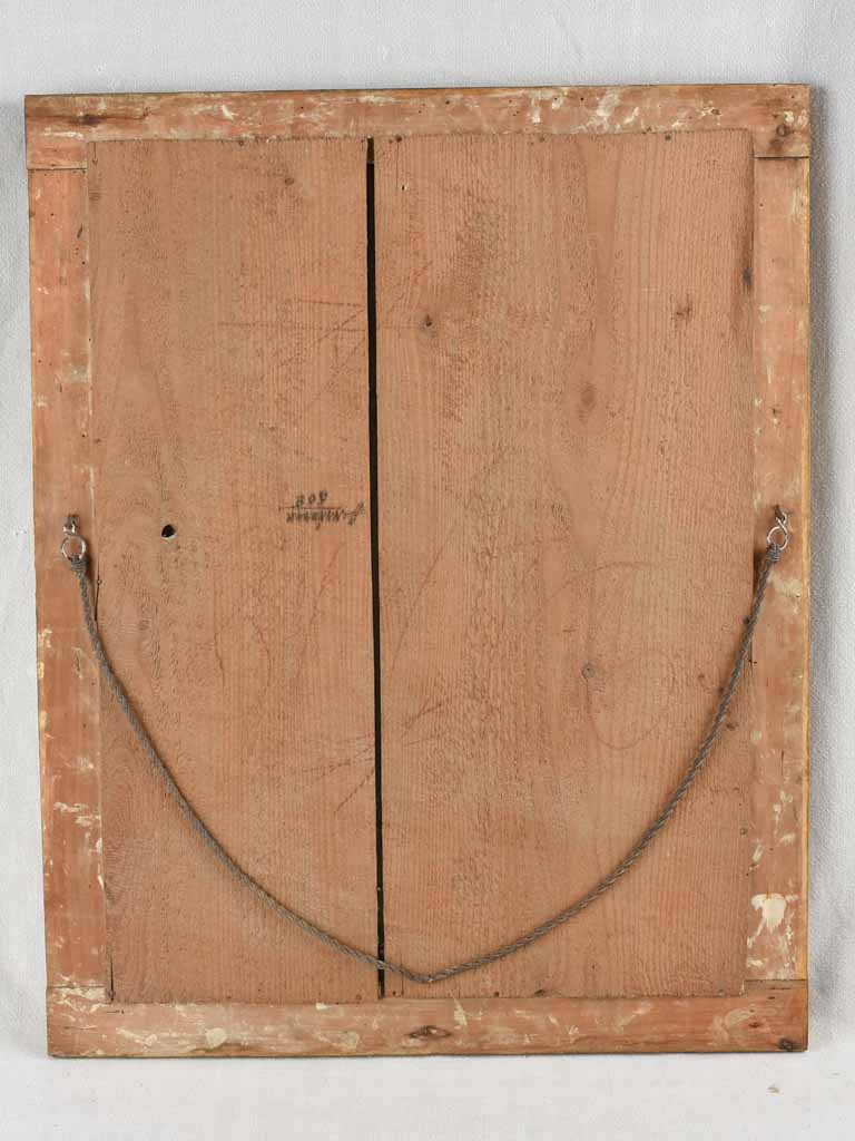 19Th-Century gilded French mirror - Restauration period 31½" x 25¼"