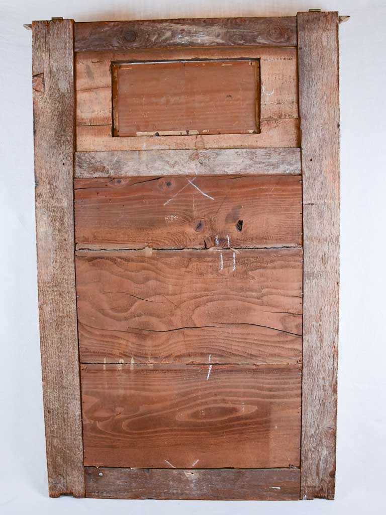 Mid-19th-century French trumeau mirror 53½" x 35¾"