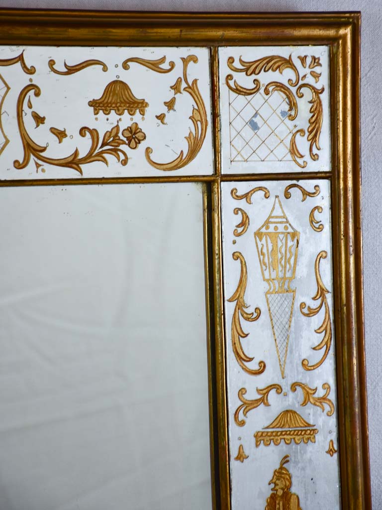 Late 19th century style Venetian mirror 31½" x 38½"