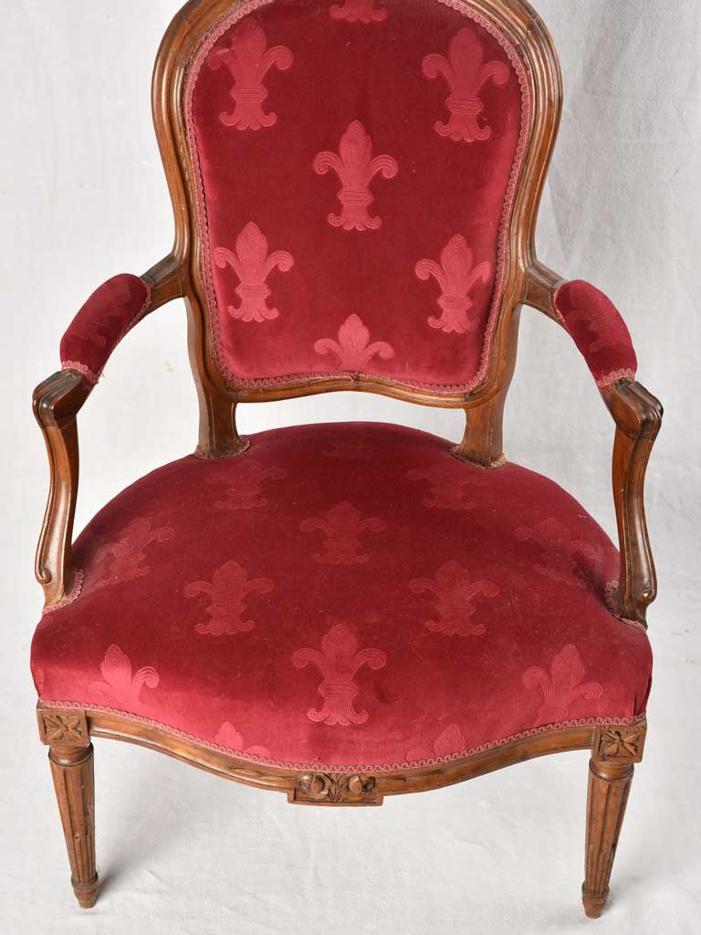 Pair of 18th-Century Cabriolet Armchairs
