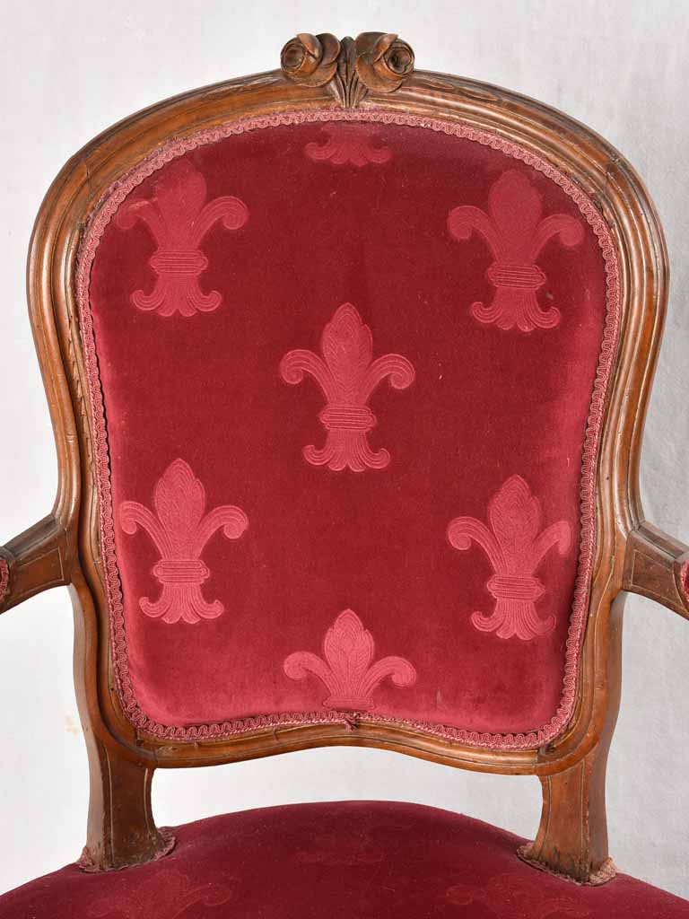 Pair of 18th-Century Cabriolet Armchairs