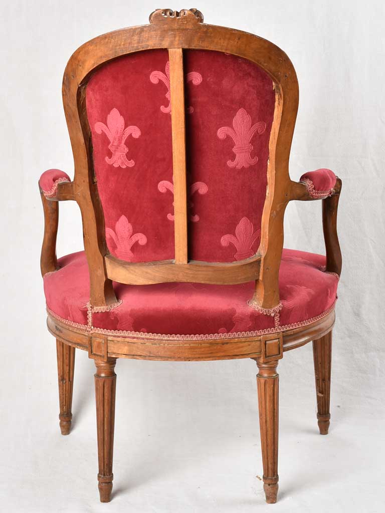 Pair of 18th-Century Cabriolet Armchairs