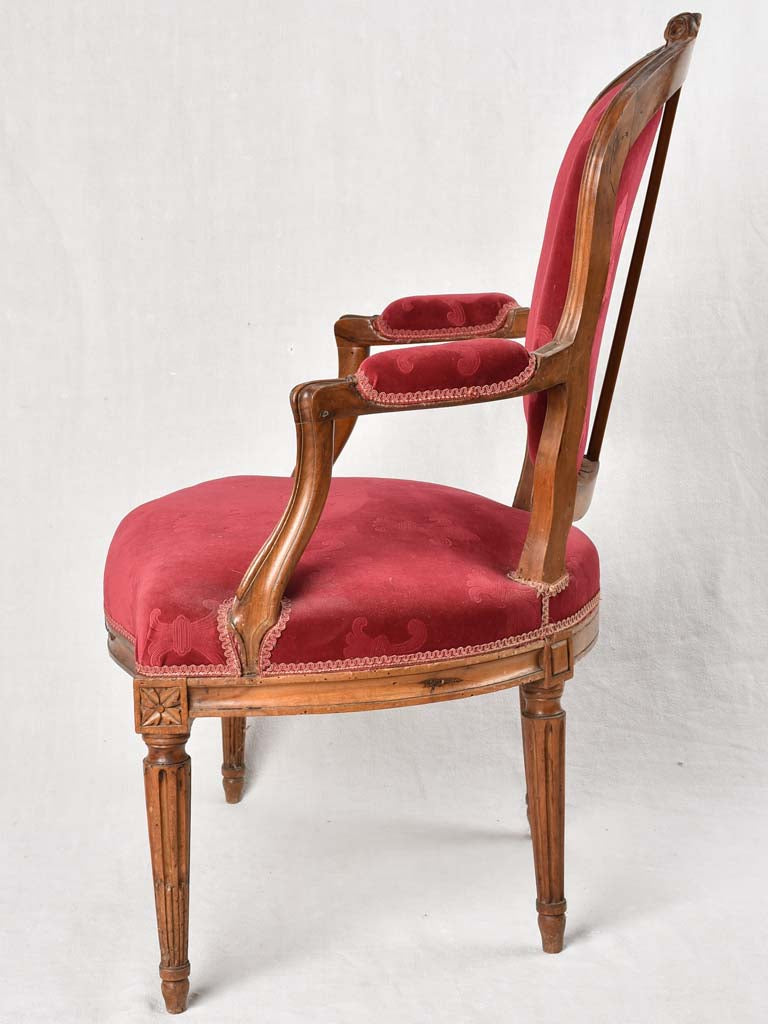 Pair of 18th-Century Cabriolet Armchairs