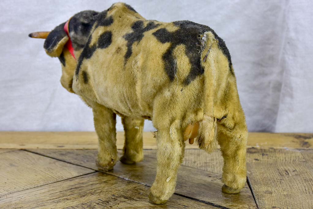 Vintage mechanical cow with bell