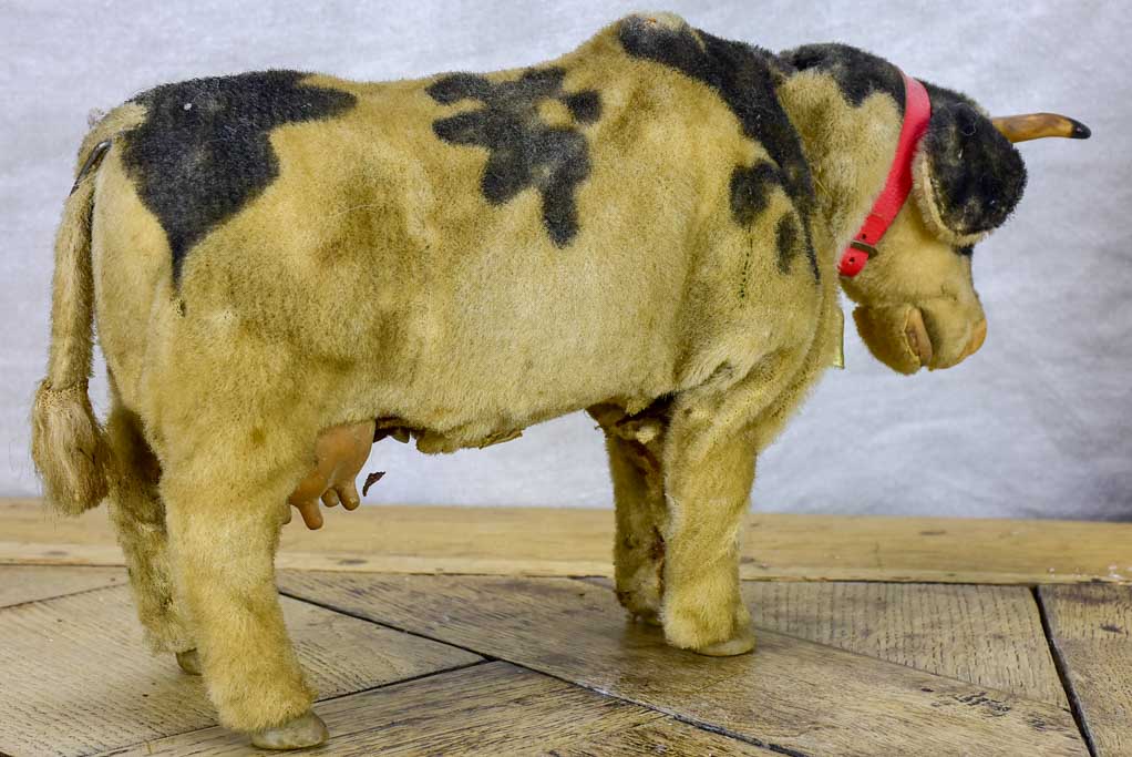 Vintage mechanical cow with bell